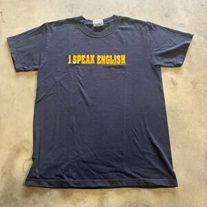 2001 Phoebe English "I Speak English" T-shirt